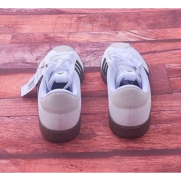 Adidas VL Court 3.0 Sneakers Shoes Mens White ID6285 Skateboarding Sz 9.5 NEW main image 6